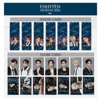 ENHYPEN MUSEUM 2024 MOMENT OF DESTINY IN JAPAN LIMITED STAND CARD CLEAR CARD / JUNGWON HEESEUNG JAY JAKE SUNGHOON SUNOO NI-KI