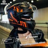 [Enlee] Mũ bảo hiểm xe đạp điện dành cho nam và nữ, mũ bảo hiểm toàn diện ấm áp, mũ trùm đầu xe máy