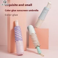 [Enlee] Ô dù nhỏ gọn sành điệu có khả năng chống tia cực tím và thiết kế chống gió