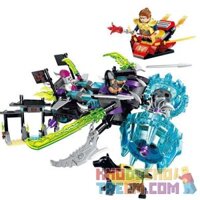 Enlighten 2212 Qman 2212 XE LƯỠI ĐAO bộ đồ chơi xếp lắp ráp ghép mô hình Creation Of The Gods DEMON BLADE TRUCK Phong Thần 314 khối