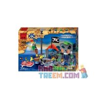 Enlighten 309 Qman 309  XÂY DỰNG BỘ XƯƠNG HAMLET bộ đồ chơi xếp lắp ráp ghép mô hình Pirates Of The Caribbean CORSAIR Cướp Biển Vùng Caribe 206 khối