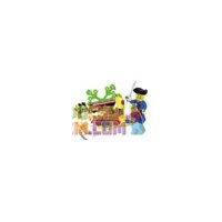 Enlighten 312 Qman 312  CUỘC PHIÊU LƯU TRÊN ĐẢO ĐẦU LÂU bộ đồ chơi xếp lắp ráp ghép mô hình Pirates Of The Caribbean Cướp Biển Vùng Caribe 27 khối