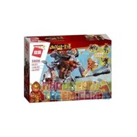 Enlighten 3806 Qman 3806 non Lego TRẬN CHIẾN CỦA NGỘ KHÔNG VỚI NGƯU MA VƯƠNG bộ đồ chơi xếp lắp ráp ghép mô hình Monkie Kid WUKONG Tây Du Ký Tôn Ngộ Không 593 khối