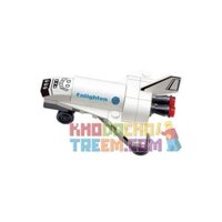 Enlighten 502 Qman 502 ZEPHYR KNIGHT 2007  TÀU CON THOI bộ đồ chơi xếp lắp ráp ghép mô hình Space MINI SPACE SHUTTLE Thám Hiểm Không Gian 30 khối