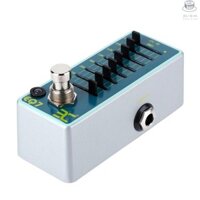 Eno Eq7 Equalizer Shell Bypass Equalizer Kim loại 7 băng tần Eq Metal Shell 7 băng tần Eq Metal Eq 7 Pedal 7 băng đô Yohi [musl] 【 Tops Pedal Tops Loop Flm [local New] Eno Bypass Metal Eq