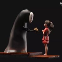 Enoughome Spirited Away Xiaoqian Tượng Nam Vô Diện Bộ Sưu Tập Hình Trang Trí Máy Tính Để Bàn Đồ Chơi Búp Bê