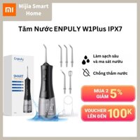 ENPULY W1Plus Water Flosser IPX7 Răng không thấm nước Floss 270ml Portable Oral Flushing Water Floss Clean