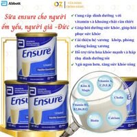 Ensure Đức cho người lớn tuổi Ensure Vanille-Geschmask Cung cấp dinh dưỡng giúp hồi phục sức khỏe cho người gầy yếu, suy dinh dưỡng - OZ Slim Store - 3 hộp 3x400g