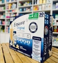 ENSURE NƯỚC (THÙNG 30 chai) vị vani