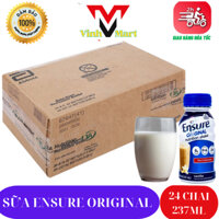 Ensure Original Thùng 24 chai sữa bột pha sẵn vani 237ml