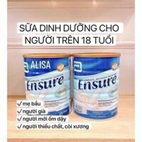 ENSURE ÚC - Sữa Bột Vanilla Ensure Úc 850GR - Sữa Tăng Cân Dành Cho Người Gầy [FREESHIP]
