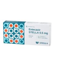 Entecavir Stella 0.5mg (Entecavir) – Điều trị kháng virus, trị viêm gan B (Hộp 3 vỉ x 10 viên)
