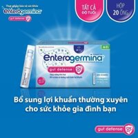 ENTEROGERMINA - MEN VI SINH HỖ TRỢ BẢO VỆ ĐƯỜNG RUỘT, TĂNG CƯỜNG TIÊU HOÁ - HỘP 20 ỐNG