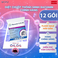 [ENVU] Combo 12 Sản Phẩm Diệt Chuột Thông Minh Racumin 0.75 TP Bayer 20gr