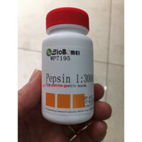 Enzim Pepsin from porcine gastric mucosa CAS 9001-75-6 lọ 25g