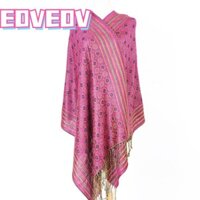 EOVEOV Khăn choàng dài EOVEOV, Khăn choàng tua rua giả Cashmere, Khăn choàng mềm chống nắng thoáng khí