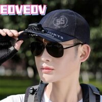 EOVEOV Mũ bóng chày EOVEOV, Mũ quạt người lớn sạc USB có thể điều chỉnh, Thời trang có quạt Mũ câu cá nam chống tia cực tím Mùa hè