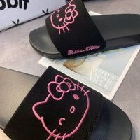 ép HELLO KITTY cute quai ngang thêu nổi cute cho nữ đế cao 2.5cm HOT 2025