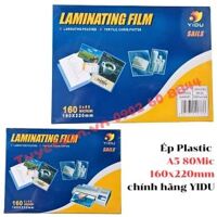 Ép Plastic A5 80Mic 160x220mm - chính hãng YIDU