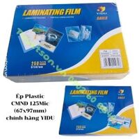 Ép Plastic CCCD CMND 125Mic 67x97mm - chính hãng YIDU