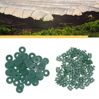 [Epay] 100 CÁI Kẹp xoắn nhà kính Kẹp cố định bóng bằng nhựa có vòng đệm cho bọc lưới bong bóng cách nhiệt nhà kính
