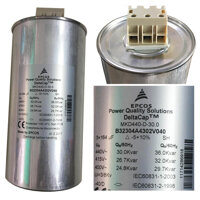 Epcos Deltacap MKD440-D-30.0 B32304A4302V040 : Tụ bù 30KVar, 440V, 50Hz