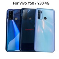 Ephone-Ốp điện thoại Mới Cho BBK Vivo Y50 Y30 4G Vỏ Pin + Khung Giữa Cửa Phía Sau Vỏ Có Ống Kính Máy Ảnh + Phím Bên