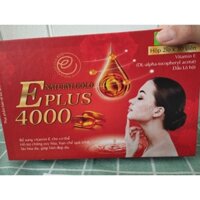 EPLUS 4000 thực phẩm bổ sung vitamin E