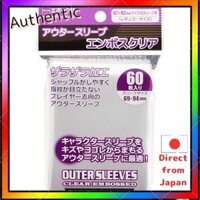 .

Epoch Outer Sleeve Emboss Clear Regular Size 69×94mm (Compatible Size 67×92mm) 60 Sheets Zalazara Processing Card Supply Trekat Reading Card Ages 6 and Up EPOCH