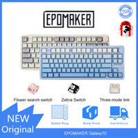 Epomaker Galaxy70 Không dây tùy chỉnh lần thứ ba bàn phím cơ nhôm