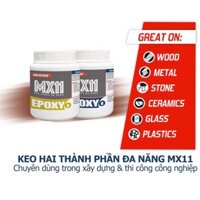 Epoxy Đa Năng MX11 - Keo ab, Keo 2 thành phần dán đá hoa cương, dán đá, cấy sắt thép, trám trét bê tông, chống thấm