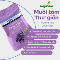 (Epsom salt) Muối tắm thư giãn hương hoa Lavender 1.36kg Equaline Equaline Epsom Salt Soaks - Dưỡng Da Body - BioGarden