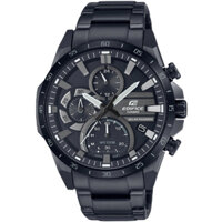 EQS-940DC-1AV | Đồng Hồ Casio | Edifice | Dây Kim Loại Mạ Ion Đen | Pin Năng Lượng | Chống Nước WR100M |