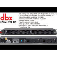 Equalizer DBX 215