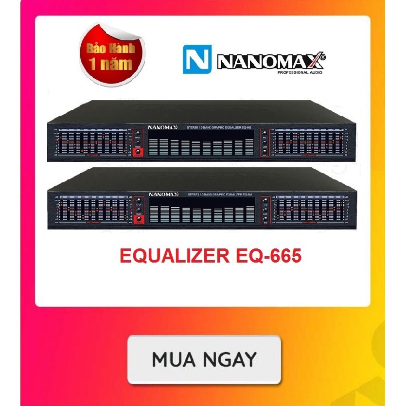 Equalizer Nanomax EQ-665