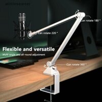 Er Có Thể Điều Chỉnh Micro Boom Cánh Tay Chân Đế Để Chơi Game Phát Trực Tuyến Ghi Âm USB Condenser Mic Để Bàn Gắn Cho A8 A6V K688 K669 n