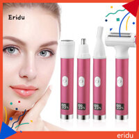 [Er] Máy cạo râu di động dành cho nữ Máy cạo râu di động Usb có thể sạc lại Máy cạo râu điện dành cho nữ có màn hình Led Máy cạo lông Bikini toàn thân Máy cạo lông cho cánh tay mặt
