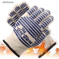 Er Một Cặp Găng Tay Nướng BBQ Cotton Hai Lớp Lò Vi Sóng Cách Nhiệt Chống Cháy Nướng Cắm Trại Thịt Nướng Găng Tay n