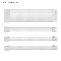 Er PSU ATX 24Pin Cáp Nối Dài Nylon Bện 8pin 6 + 2pin Dây 24-pin Bo Mạch Chủ Mở Rộng Cho Máy Tính Vỏ PC Bộ Cáp Nguồn n
