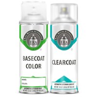 ERA Paints Automotive Touch Up Spray Paint Kit for Chevrolet Vivant 2005 (159L/36U/WA159L Gilt Green Metallic) Automotive Spray (Basecoat) Paint an...