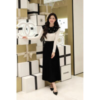 ERA SHIRT - Áo len lông thỏ phối cổ đính đá | "FIESTA" HOLLIDAY COLLECTION