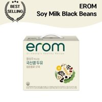 Erom Tiến sĩ. Hwang 's Healthy Recipe Sữa đậu nành nội địa Đậu đen (190ml x 20ea) Đồ uống tốt cho sức khỏe được làm từ nguyên liệu tự nhiên, sữa đậu nành, sữa đậu đen, thay thế buổi sáng