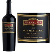 Errazuriz Don Maximiano Founder’s Reserve 13.5% vol chai 750ml x 6 chai nhập khẩu từ Chile nguyên thùng