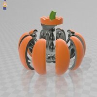 [Ert] Pumpkin Spider Transformer Đồ chơi mới Máy biến hình nhện bí ngô VN