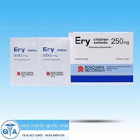 Ery Children 250mg Thuốc bột trị nhiễm khuẩn (24 gói x 2.375g)