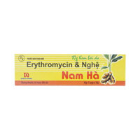 Erythromycin & Nghệ điều trị mụn nhọt, trứng cá (10g)  – CÔNG TY CỔ PHẦN NHÀ THUỐC NHÂN DÂN – PHƯỢNG HOÀNG