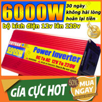 ERYUAN Bộ kích điện inverter 12V lên 220V CÔNG SUẤT 1000W Sóng Sine Chuẩn Bảo Hành 2 Năm