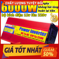 ERYUAN Bộ kích điện inverter 12V lên 220V hiệu suất 1200W Sóng Sine Chuẩn bh 2 Năm
