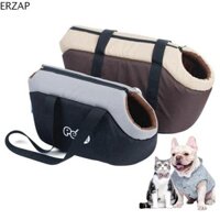 Erzap Dog Carriers Classic Soft Cat Supplies Sling Túi xách du lịch cho chó Chihuahua Pet Carrier