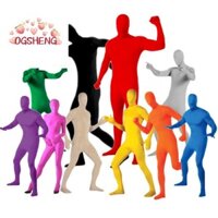 Erzap Kid Người Lớn Zentai, Áo Liền Quần Áo Liền Quần Toàn Thân, Ngộ nghĩnh Nhiều Màu Spandex Phù Hợp Với Trang Phục Trang Phục Da Chặt Body Nam